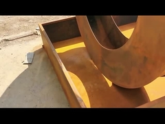 Προσαρμόσιμο ηλεκτρικό χάλυβα Corten υδάτινο χαρακτηριστικό για αρχιτεκτονικό σχεδιασμό