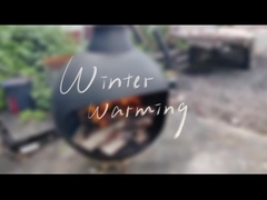 Κρεμαστικό οροφή κρεμασμένο τζάκι τοίχος τοποθέτηση μεταλλικό τζάκι